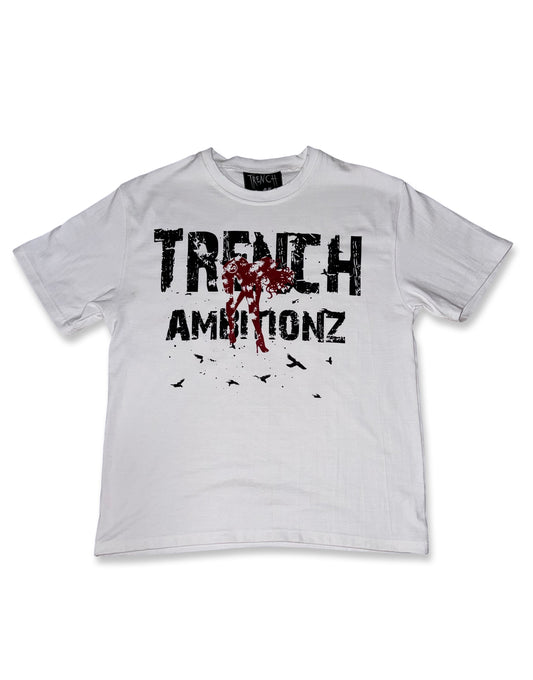 "I <3 TRENCH" Heavyweight Tee